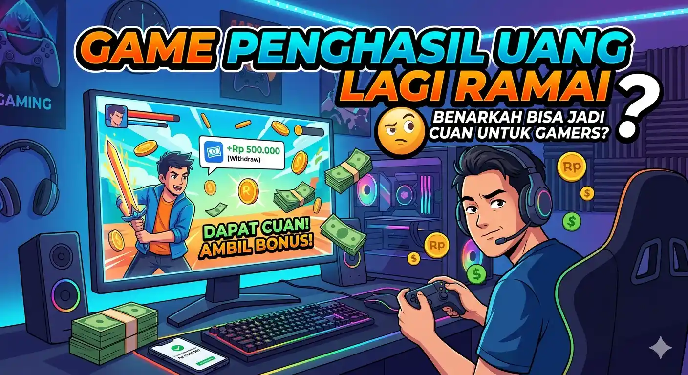 Game Penghasil Uang Lagi Ramai, Benarkah Bisa Jadi Cuan